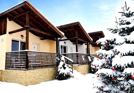 Почивка край язовир Батак: Нощувка на човек със закуска и вечеря от Вилно селище Свети Георги, Цигов Чарк