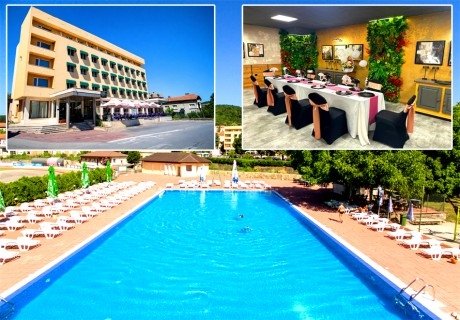 Лятна почивка в Дряново: Нощувка на човек със закуска и вечеря + външен басейн или релакс център от хотел Форум Спорт Палас