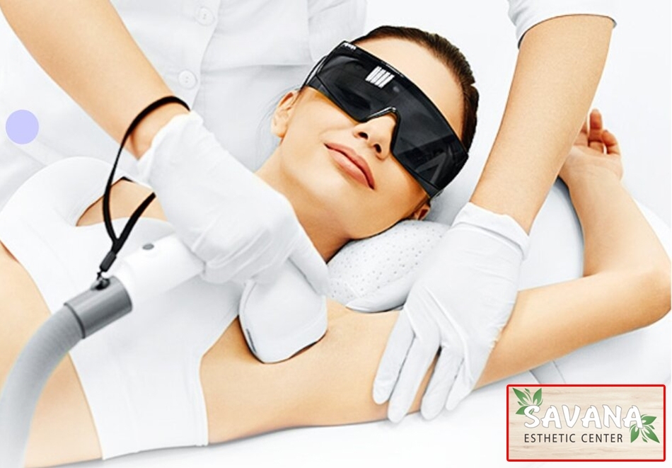 1 процедура диодна лазерна епилация на интим + подмишници за жени от SAVANA ESTHETIC CENTER, Борово