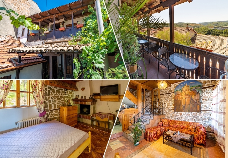 С компания във Велико Търново: Наем на напълно оборудвана къща за 8 човека от Винената къща