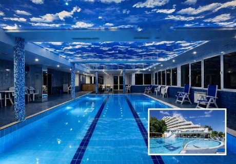 През април в Златни пясъци: Нощувка за двама на база All inclusive + басейн и релакс зона в хотел Плиска***