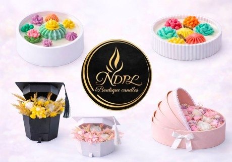 Ръчно изработени декоративни свещи от NDPL Boutique candles