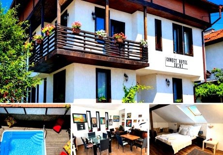 Почивка в Добринище: Нощувка на човек със закуска + топъл басейн от Къща за гости Елит