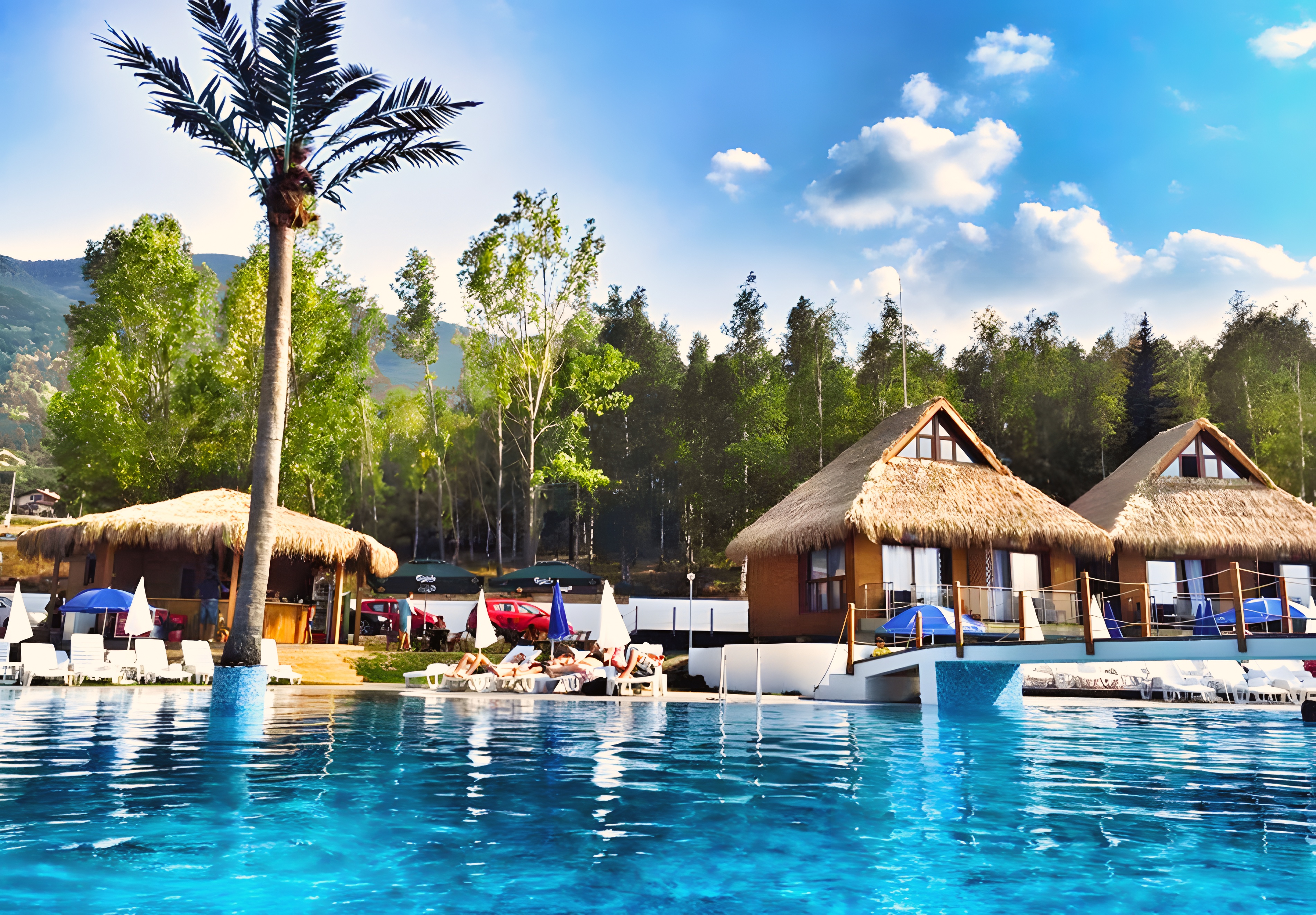 Ранни записвания за лято 2026г. в Комплекс Бора Бора, Сапарева Баня! Нощувка на човек със закуска + 3 минерални басейна и джакузи, снимка 7