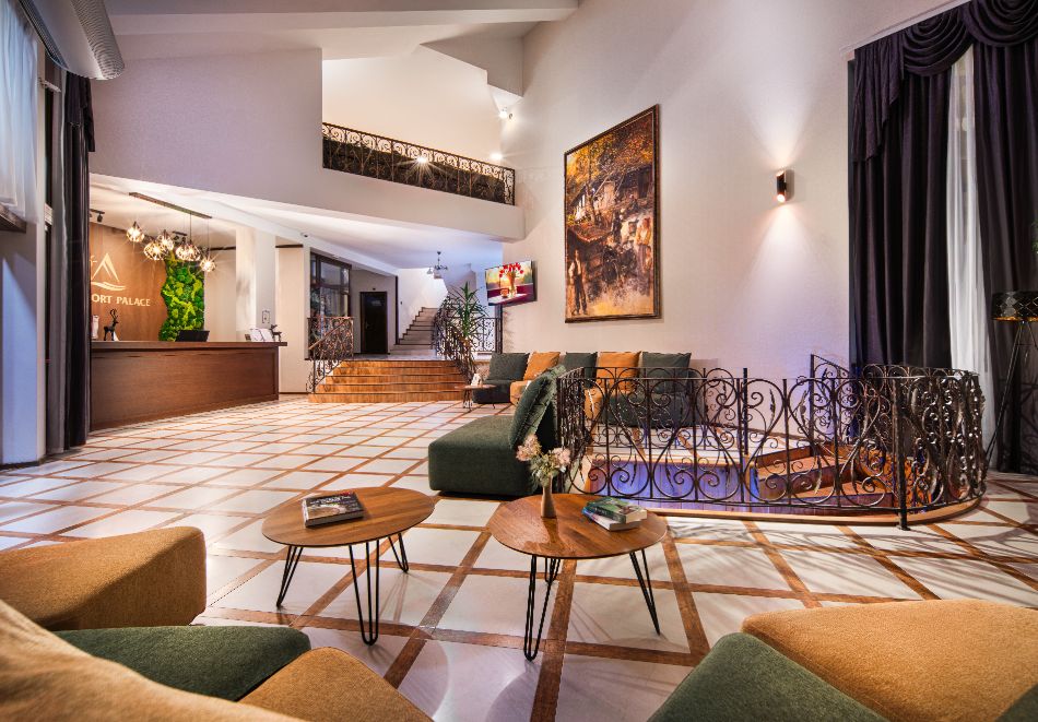 Делник в Чифлика: Нощувка за двама със закуска и вечеря + 2 минерални басейна и релакс зона в обновения хотел Алфарезорт Палас****, снимка 7