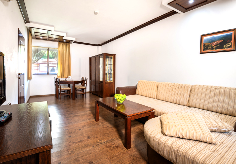 Почивка от април в Девин: Нощувка на човек със закуска и вечеря + вътрешен басейн, външни топила, СПА и Терма зона с минерална вода от хотел Исмена****, снимка 16