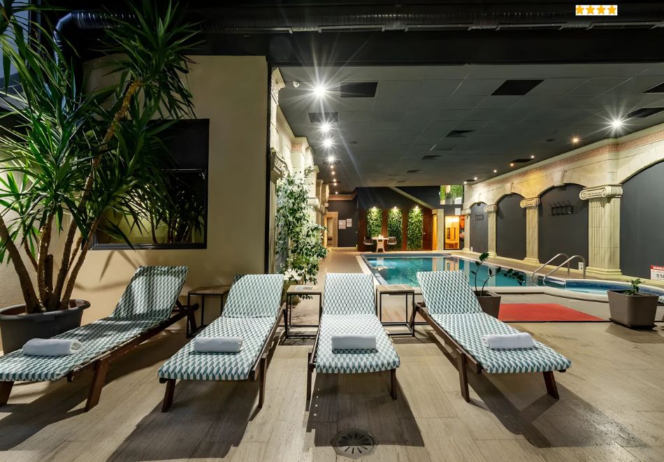 Коледа в Сандански! 2 или 3 нощувки за ДВАМА или ТРИМА със закуски и вечери + вътрешен, външен басейн и СПА от Спа хотел Спартак****, снимка 4