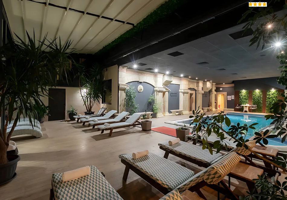 Коледа в Сандански! 2 или 3 нощувки за ДВАМА или ТРИМА със закуски и вечери + вътрешен, външен басейн и СПА от Спа хотел Спартак****, снимка 3