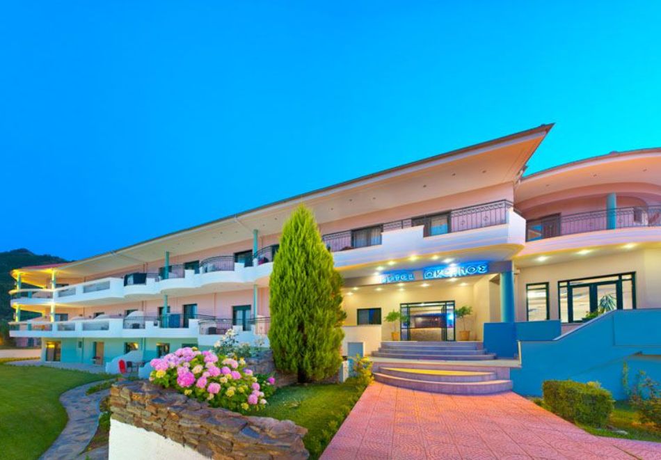 Ocean Beach Hotel, Скала Потамияс, Тасос, Гърция