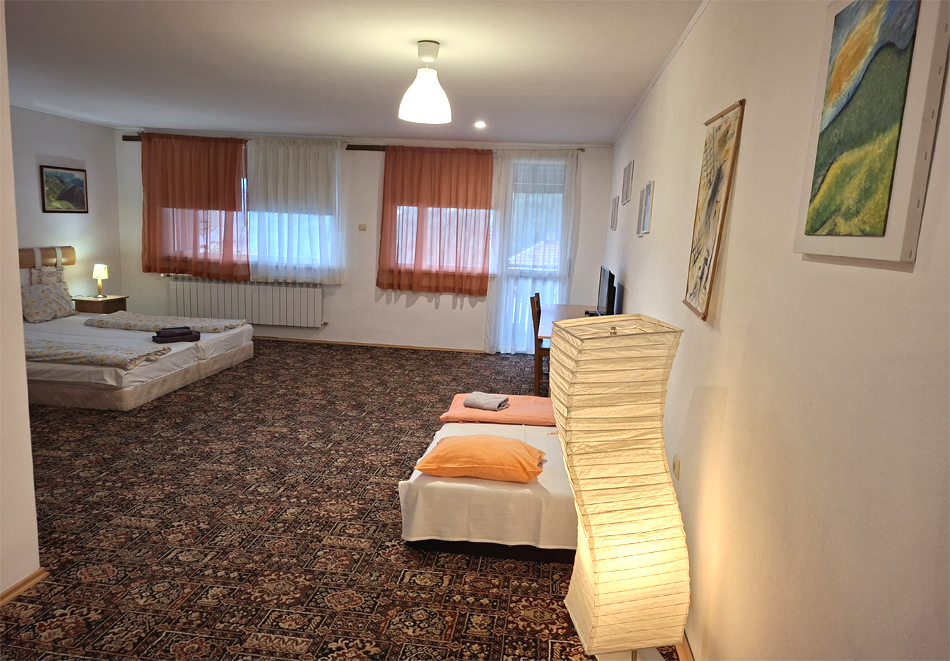 Уикенд до Пампорово! Нощувка за 24 човека + домашна закуска и ползване на трапезария с камина и напълно оборудвана кухня от Къща за гости У Нико, Орехово, снимка 12