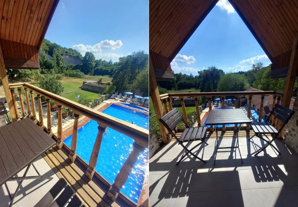 Нощувка на човек със закуска и вечеря + паркинг в семеен хотел Макензен, Мелник, снимка 8