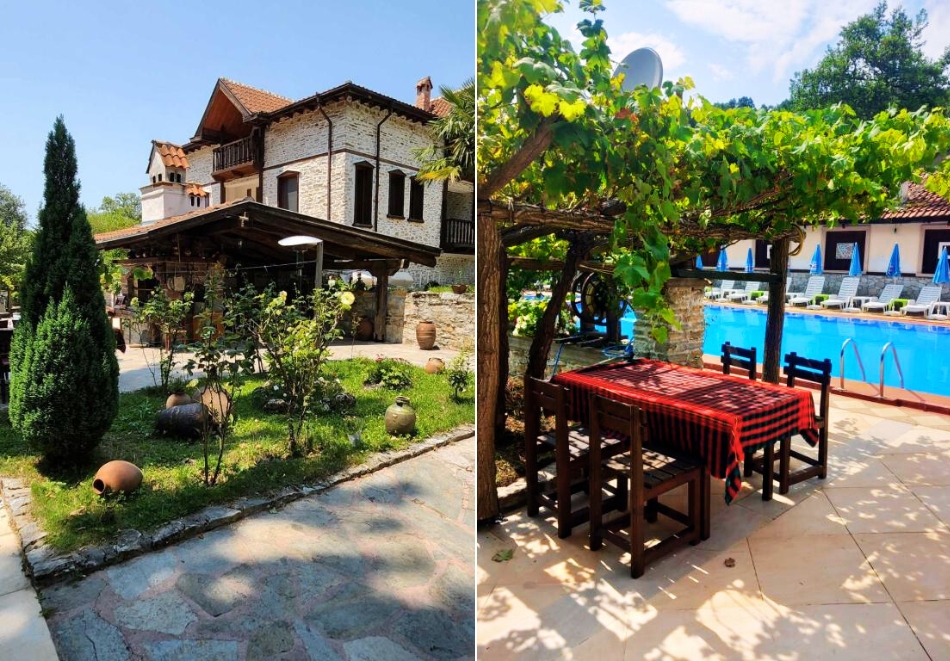 Нощувка на човек със закуска и вечеря + паркинг в семеен хотел Макензен, Мелник, снимка 3