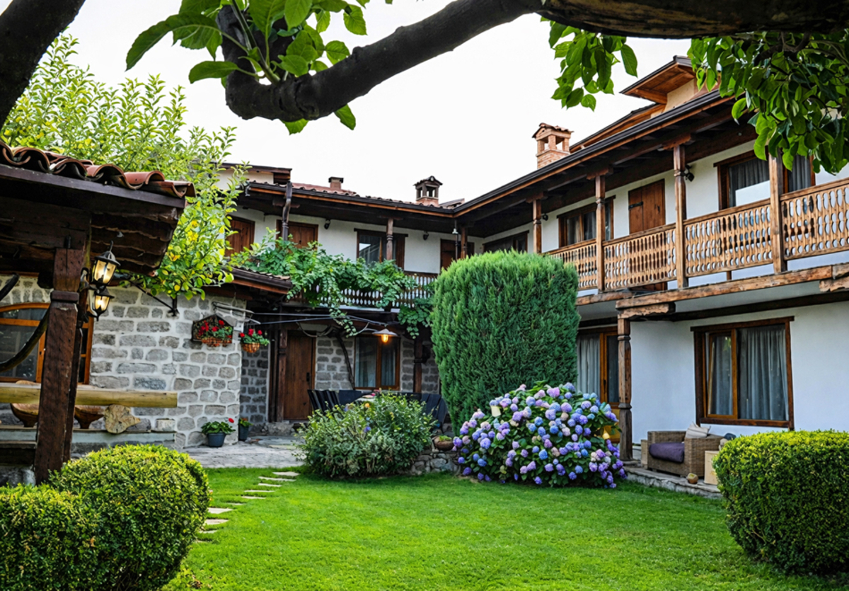 Почивка в Банско: Нощувка в самостоятелна къща за 18 човека + ползване на механа от Къща за гости Клечерова, снимка 4