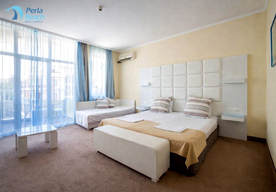 Почивка в Приморско: Нощувка на човек на база All Inclusive + безплатен вход за Аквапланет Приморско от хотел Семеен хотел Перла Бийч****. Дете до 11.99г - БЕЗПЛАТНО!, снимка 7