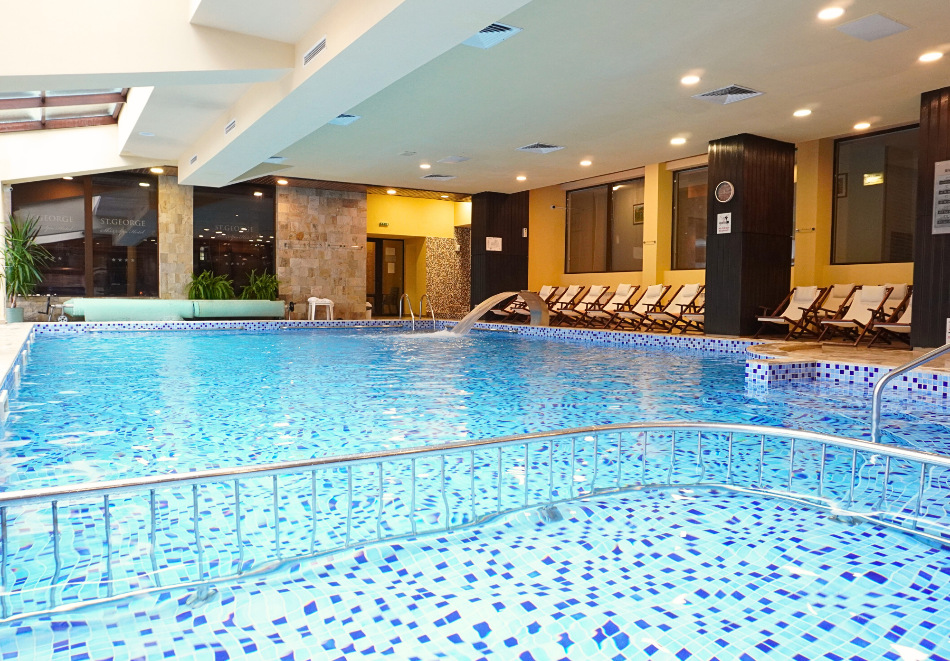 Пролетно бягство в планината до 30.04 в Банско: Нощувка на човек със закуска + басейн и релакс зона в хотел Сейнт Джордж Ски & Холидей****, снимка 7