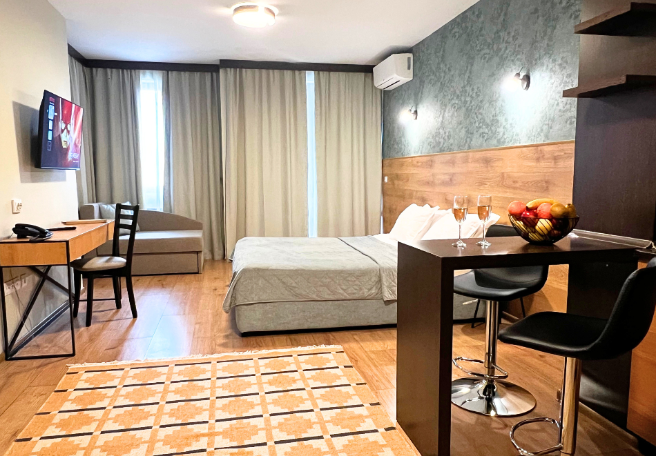 Пролетно бягство в планината до 30.04 в Банско: Нощувка на човек със закуска + басейн и релакс зона в хотел Сейнт Джордж Ски & Холидей****, снимка 21